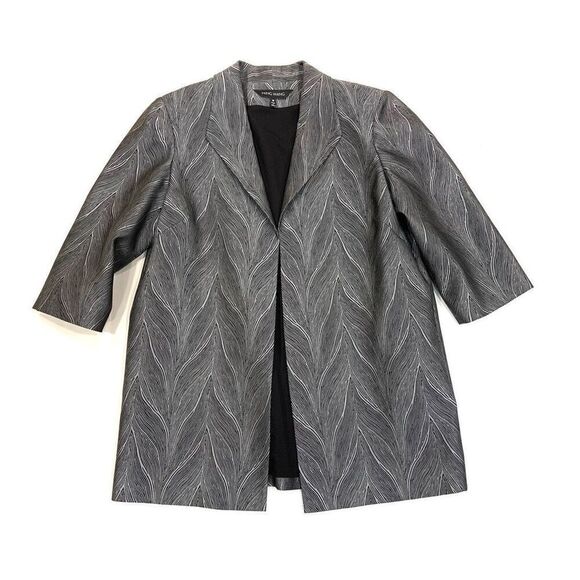 MING WANG Structured Blazer (Sz M) - Picture 1 of 9